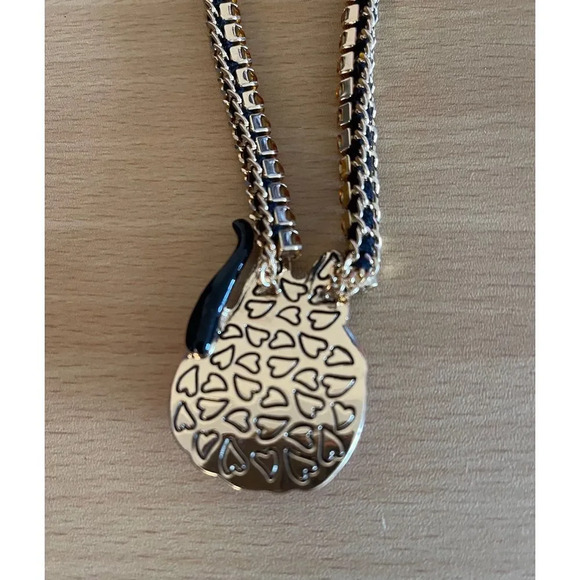 NWT Betsey Johnson Pink Pumpkin Necklace - Picture 6 of 9